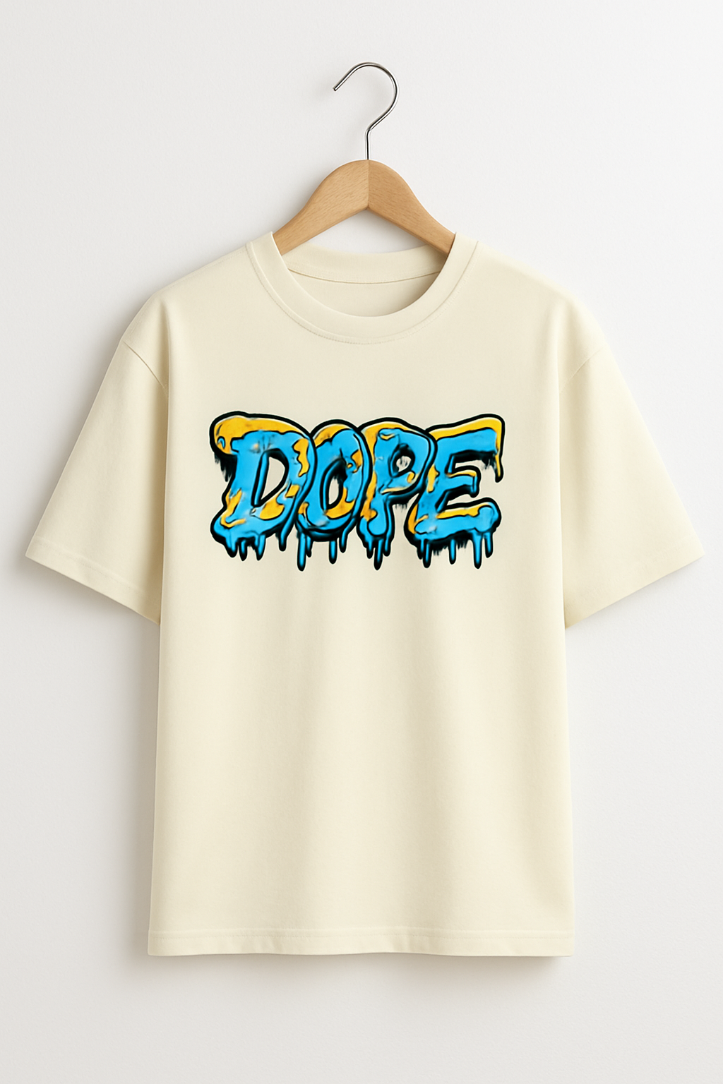 DOPE DRIP Unisex Terry Oversized Tee