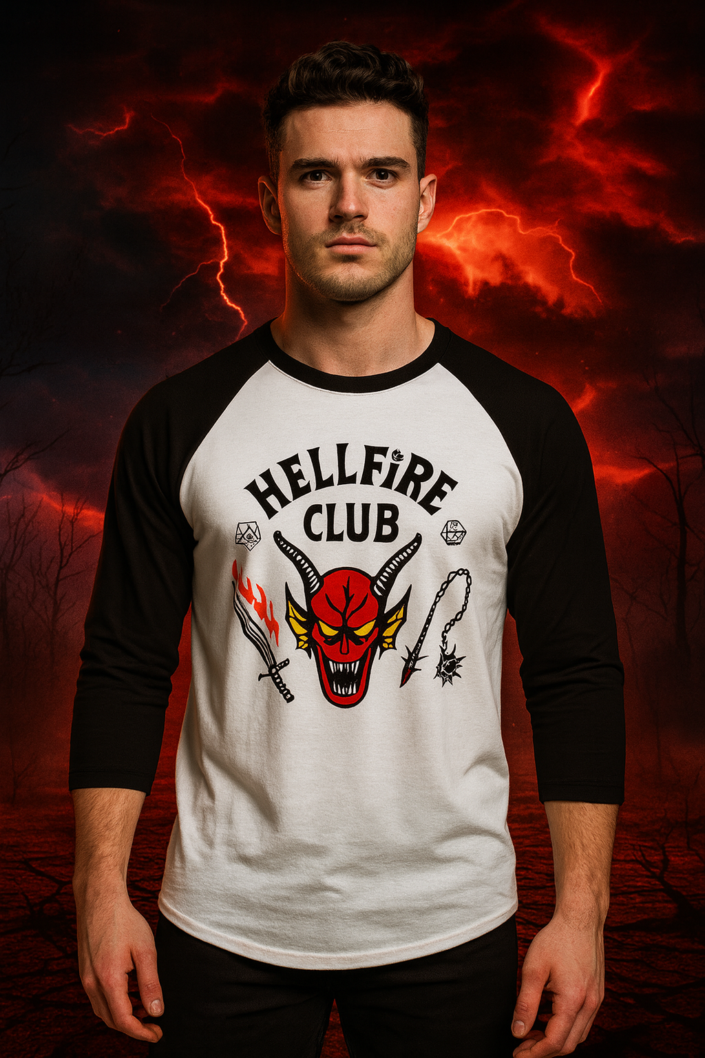 The Hawkins Adventure Raglan T-Shirt