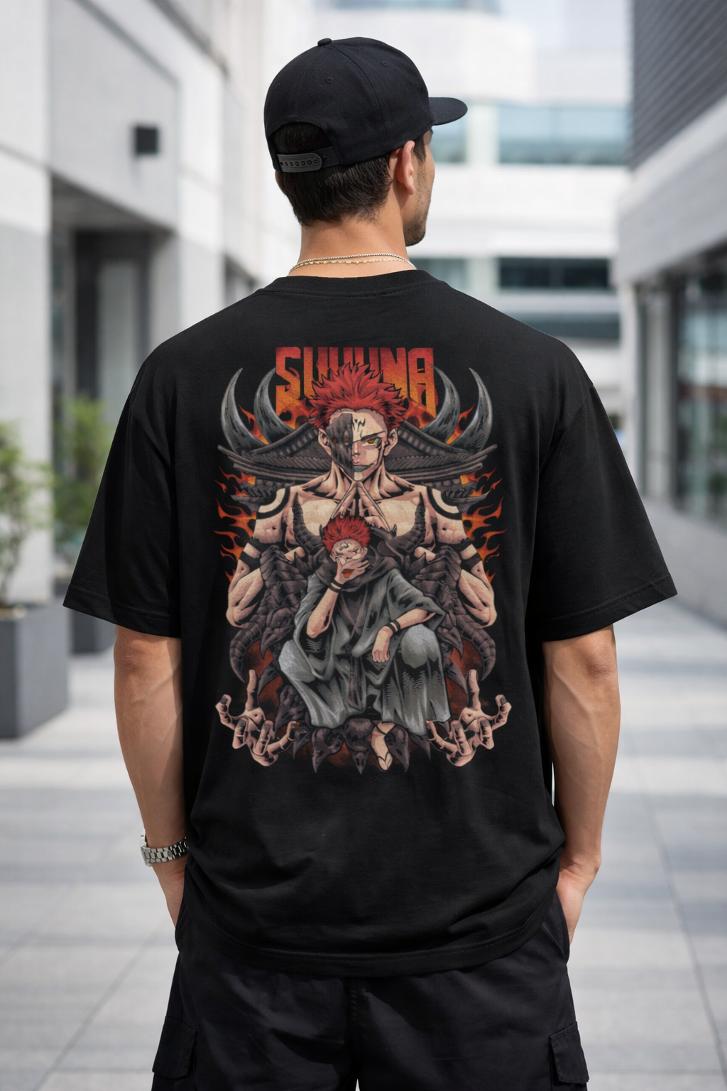 Curse King Oversized Tee