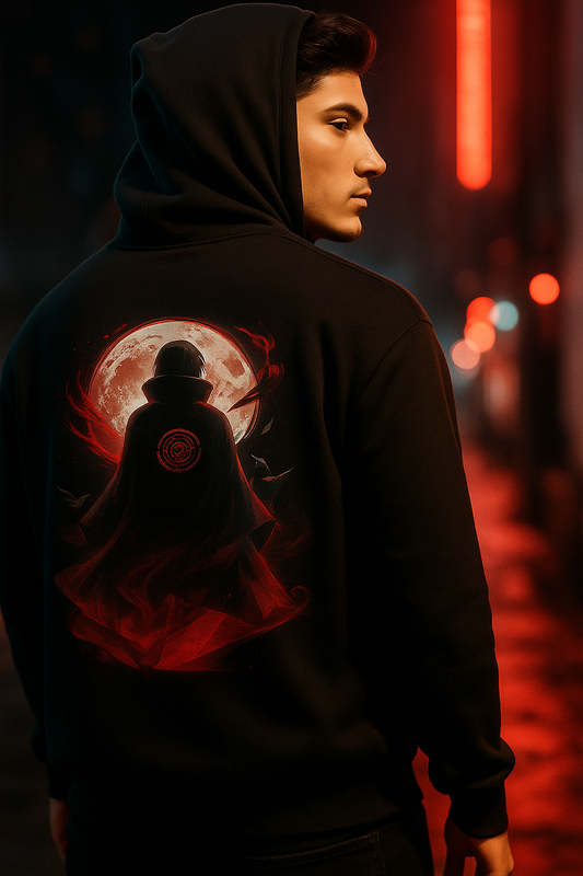 Itachi Moonlight Aura Hoodie
